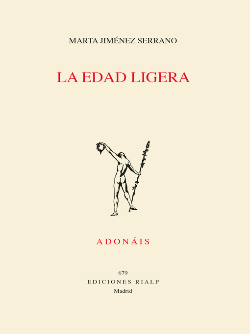 Title details for La edad ligera by Marta Jiménez Serrano - Wait list